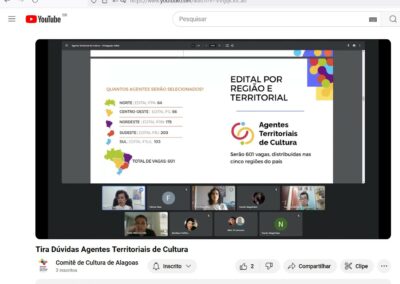 Live Tira-Dúvidas Edital Agentes Territoriais de Cultura