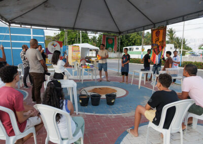 Oficina Criação de Máscara de Bobos 3 - Comitê de Cultura de Alagoas