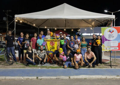 Oficina Criação de Máscara de Bobos 5 - Comitê de Cultura de Alagoas