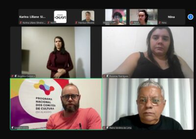 Print - Leitura Edital PNAB Arapiraca - Comitê de Cultura de Alagoas