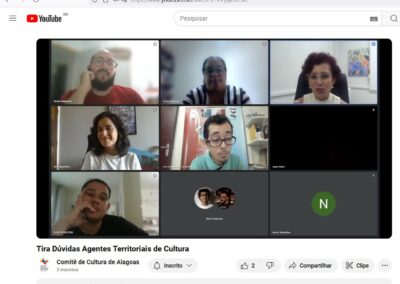 Print Live tira dúvidas 2 - Comitê de Cultura de Alagoas