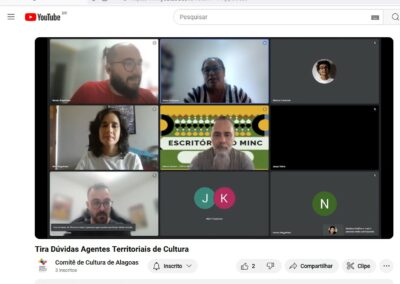 Print Live tira dúvidas - Comitê de Cultura de Alagoas